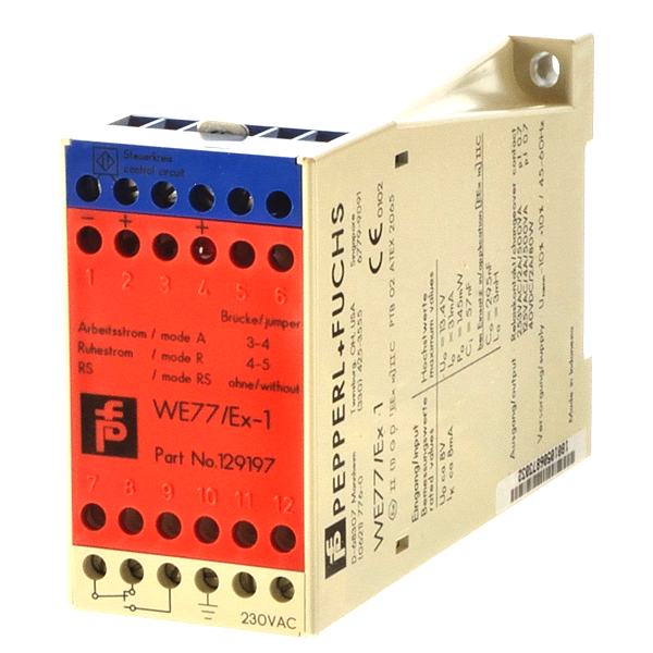WE 77/Ex-2 230V New Pepperl+Fuchs Switch Amplifier